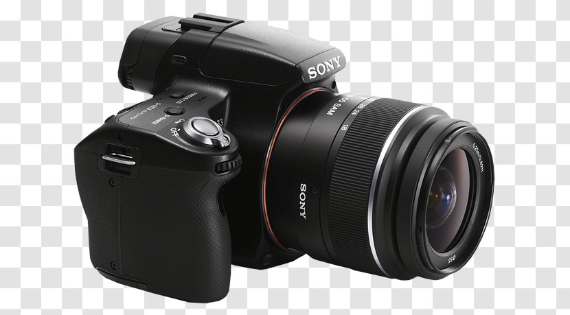 Sony Alpha 58 33 55 57 SLT Camera - Digital Cameras Transparent PNG