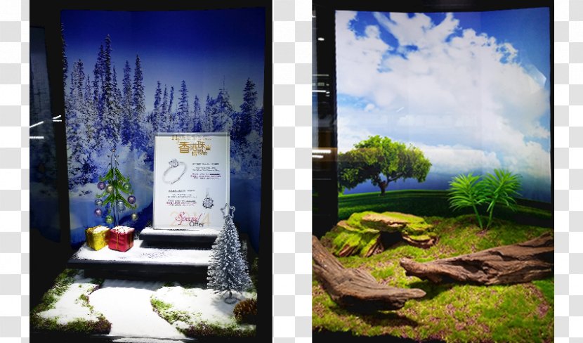 Hong Kong International Jewelry Manufacturers Show JMA Window Desktop Wallpaper Painting - Landscape - Tree Transparent PNG