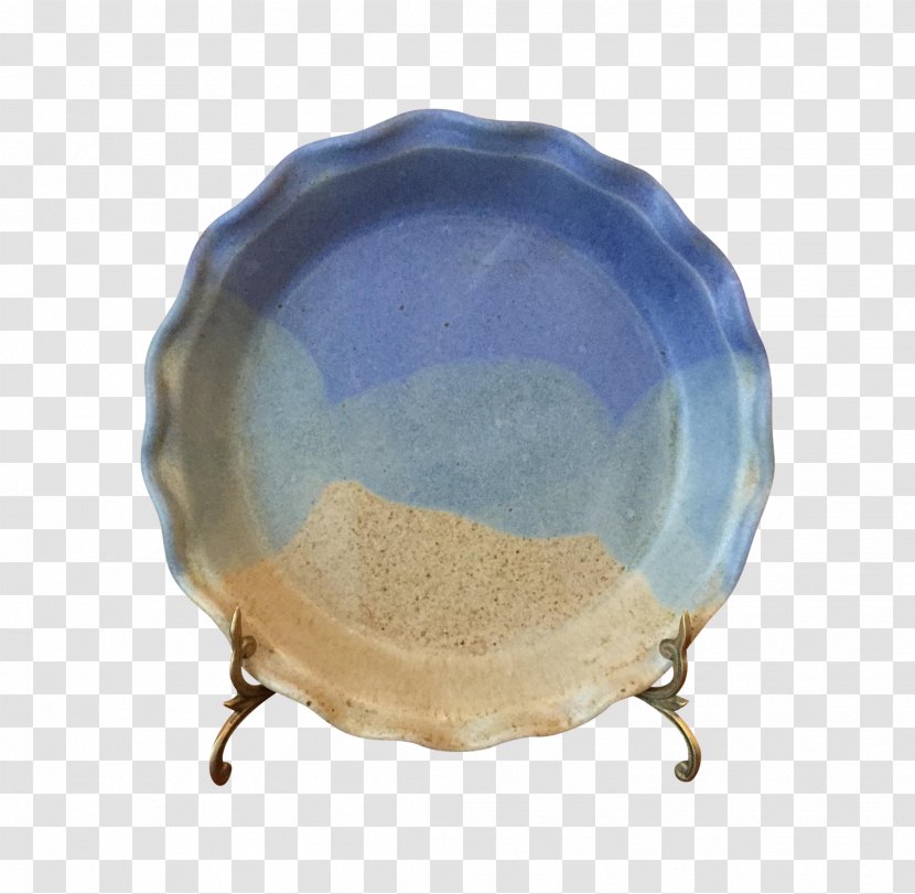 Cobalt Blue - Stone Pie Dish Transparent PNG