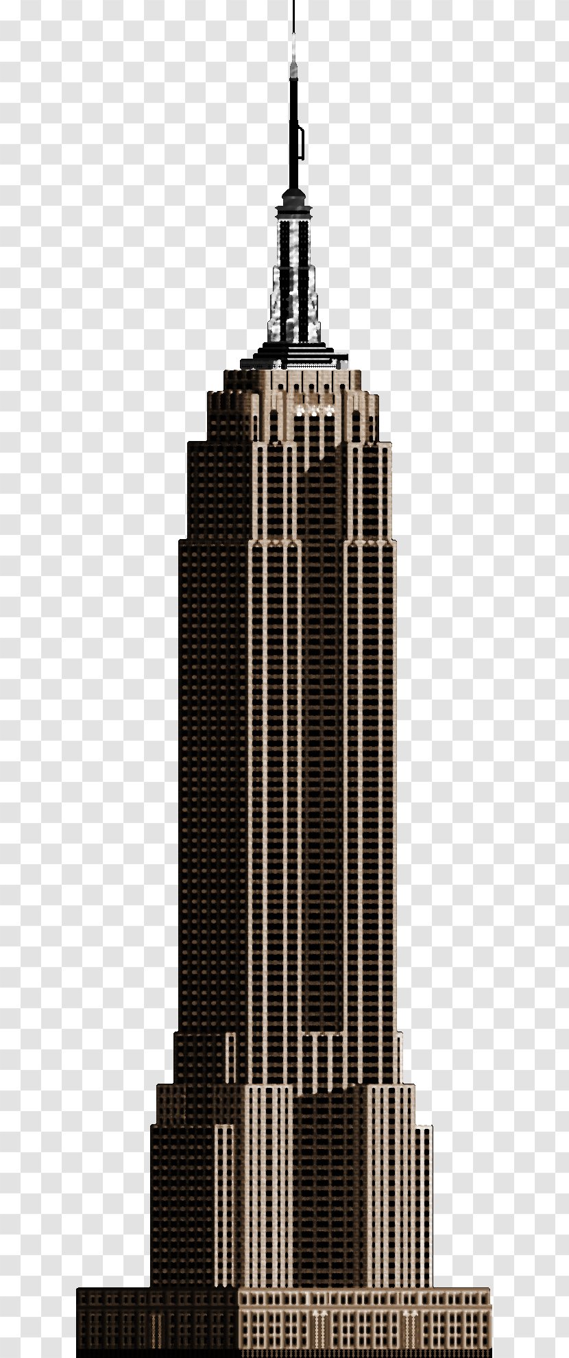 Empire State Building The Clip Art - Tower - Cliparts Transparent PNG