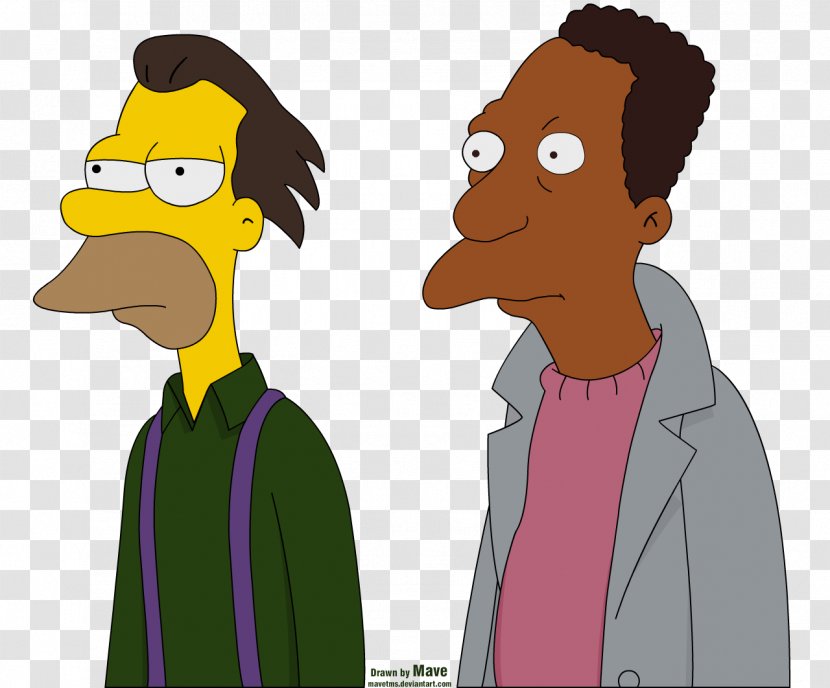 Homer Simpson Carl Carlson Waylon Smithers Lenny Leonard And - Simpsons - Bob Marley Images Transparent PNG
