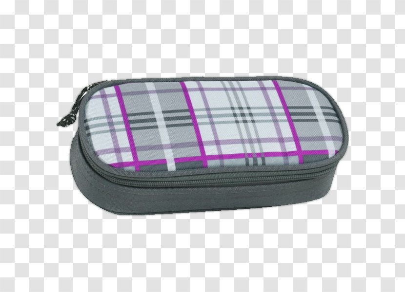 Tartan Bag Pen & Pencil Cases Take It Easy - Purple Transparent PNG