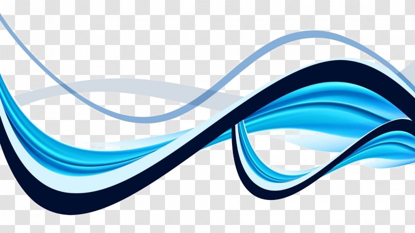 Wave Vector Clip Art - Azure Transparent PNG