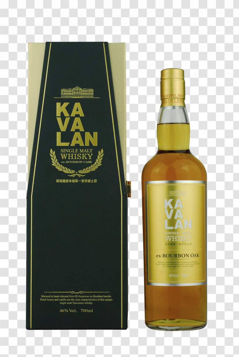 Bourbon Whiskey Kavalan Distillery Single Malt Whisky - Scotch Society Transparent PNG
