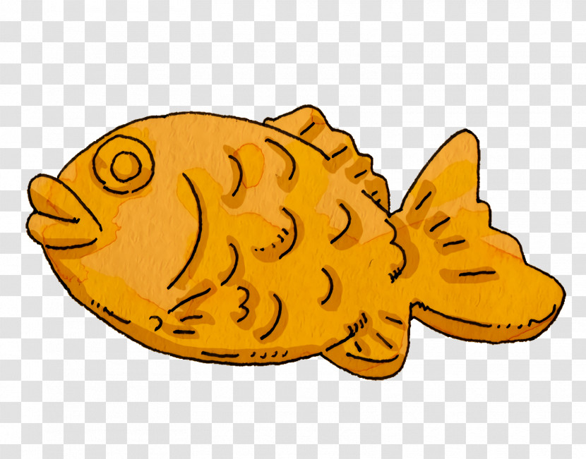 Yellow Animal Figurine Fish Science Biology Transparent PNG