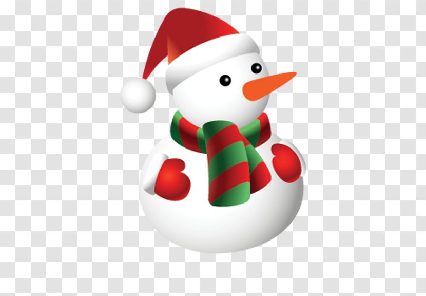 Christmas Gift Icon - Illustration - Cartoon Snowman Transparent PNG