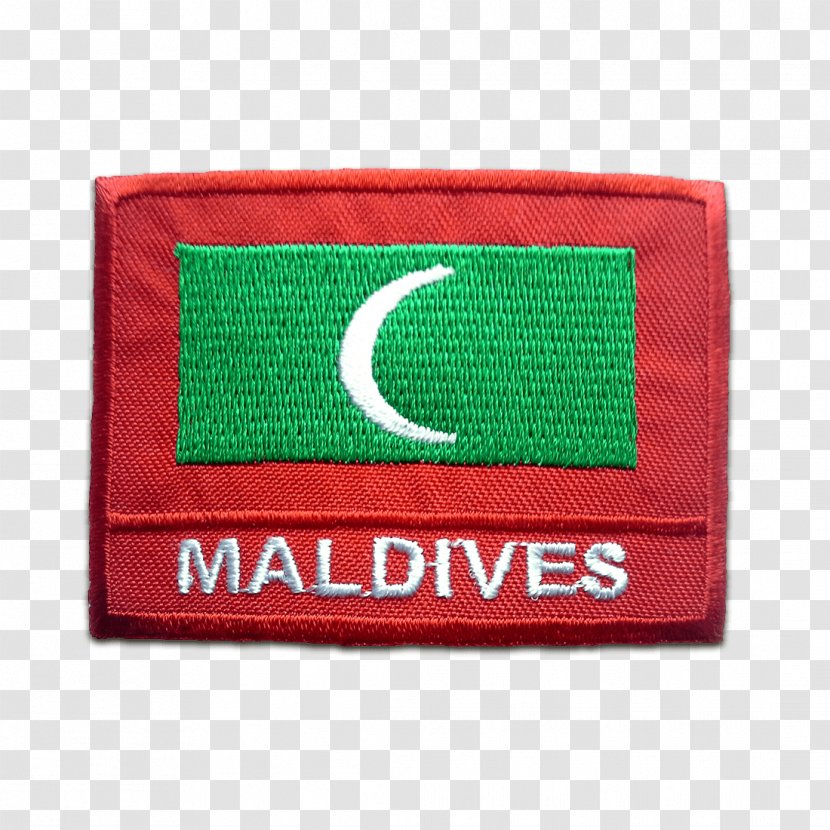 Embroidered Patch Flag Of The Maldives Transparent PNG