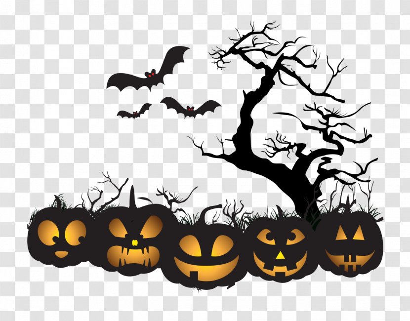 Halloween Jack-o'-lantern Pumpkin - Coreldraw Transparent PNG