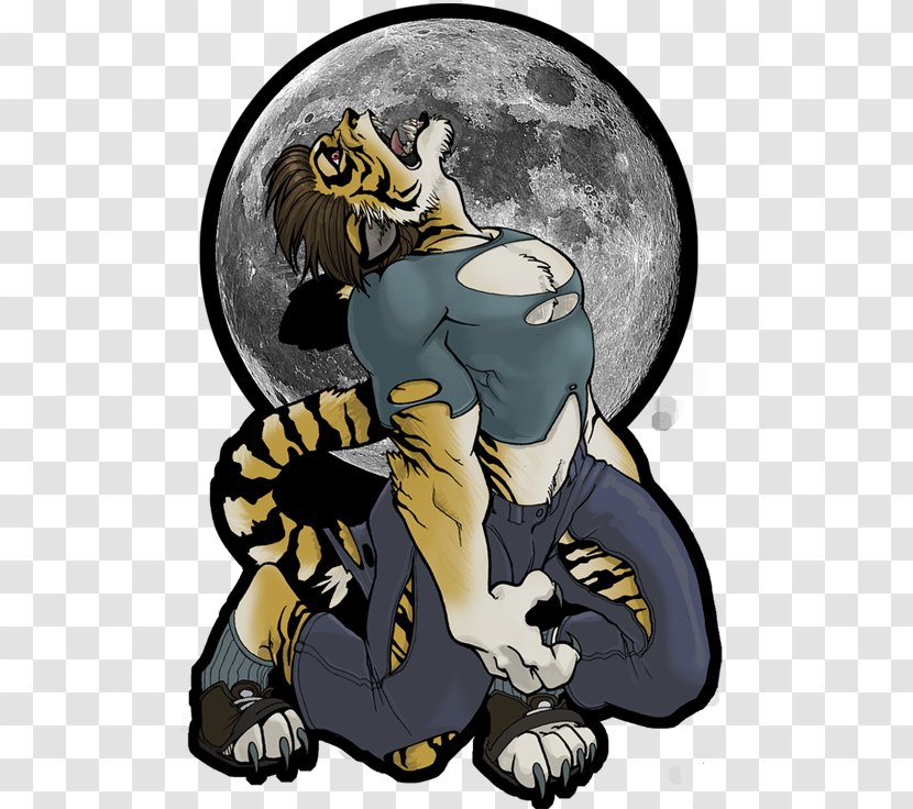 Werecat Weretiger Art Werewolf - Tiger Transparent PNG
