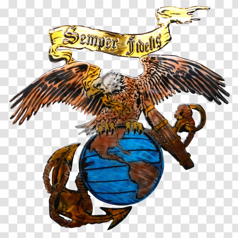 Military Marines United States Marine Corps Navy Liquid Metal Designs - Beak Transparent PNG