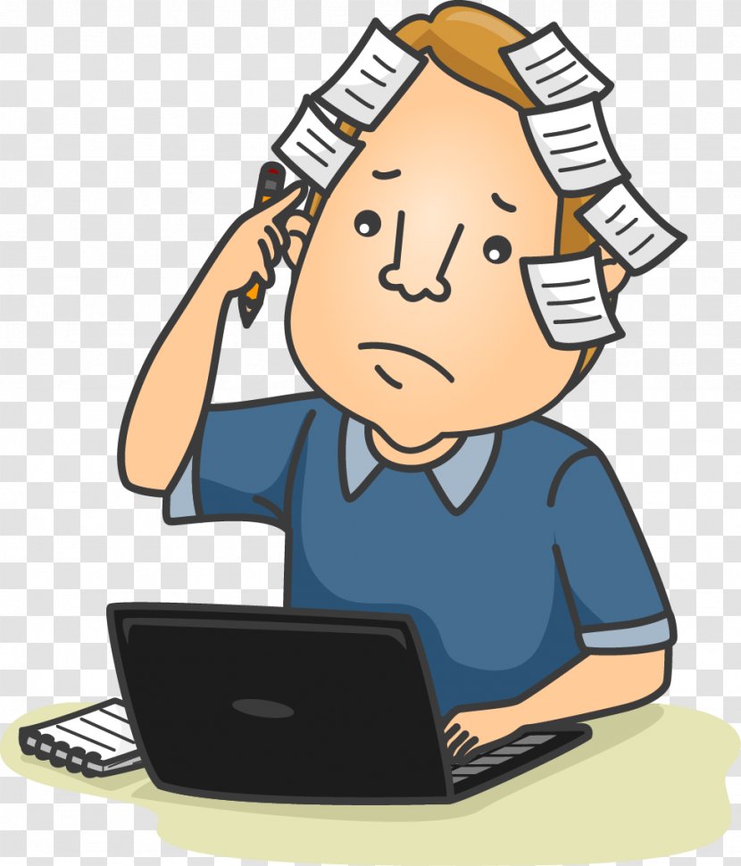 Person Cartoon - Computer Keyboard Output Device Transparent PNG