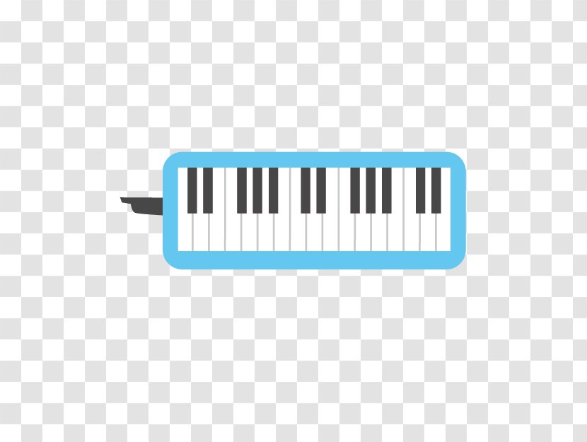 Electronic Keyboard Musical Melodica - Instrument - Cartoon Transparent PNG