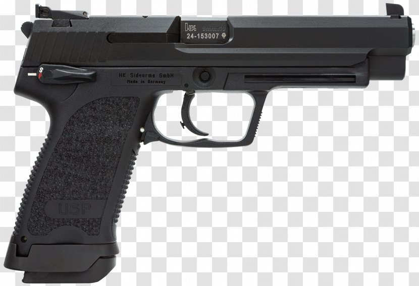 Heckler & Koch USP Compact Semi-automatic Pistol .45 ACP - Airsoft - Handgun Transparent PNG