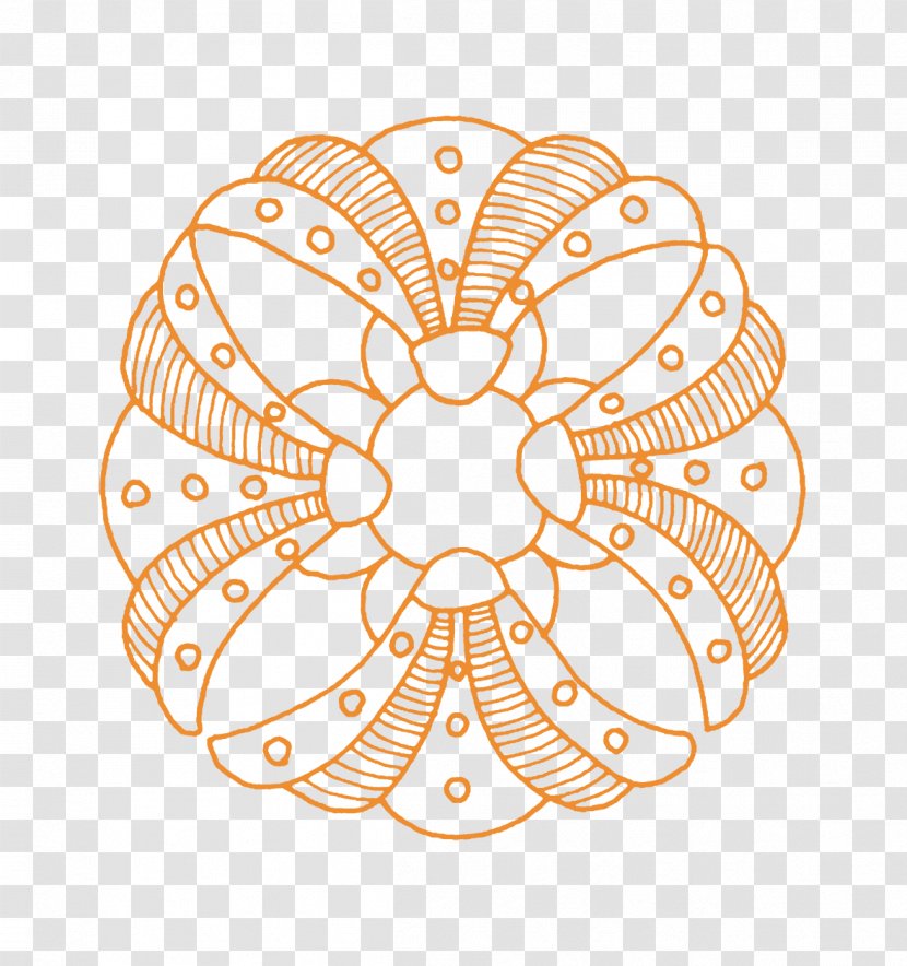 Clip Art Illustration Product Flower Point - Organism - Orange Sa Transparent PNG