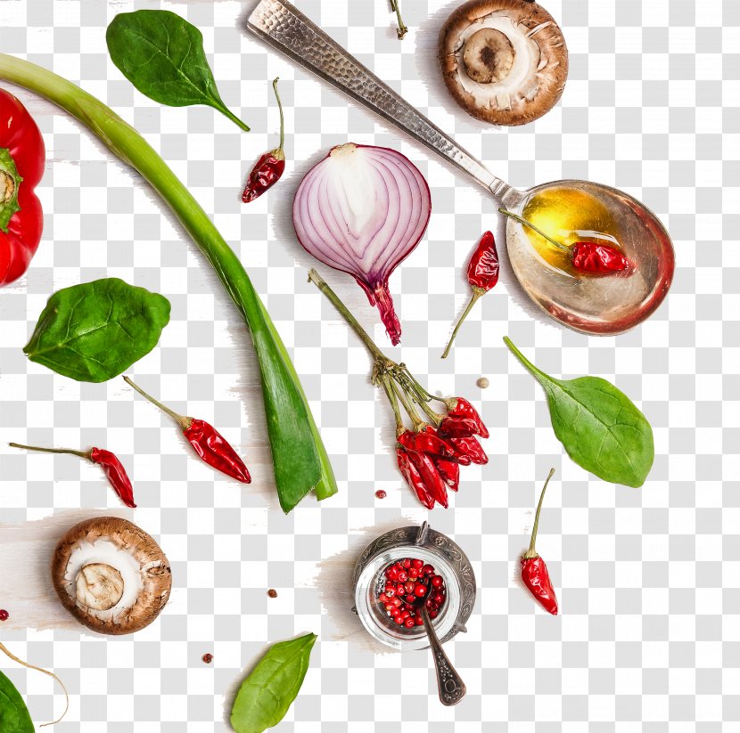 Organic Food Chinese Cuisine Health Vegetable - Cooking - A Variety Of Vegetables Creative Photography Transparent PNG