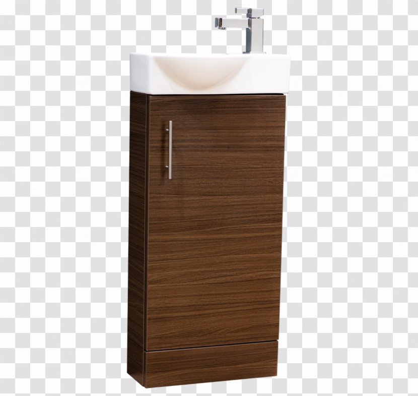 Plumbing Fixtures Sink Bathroom Cloakroom Floor - Hardwood Transparent PNG