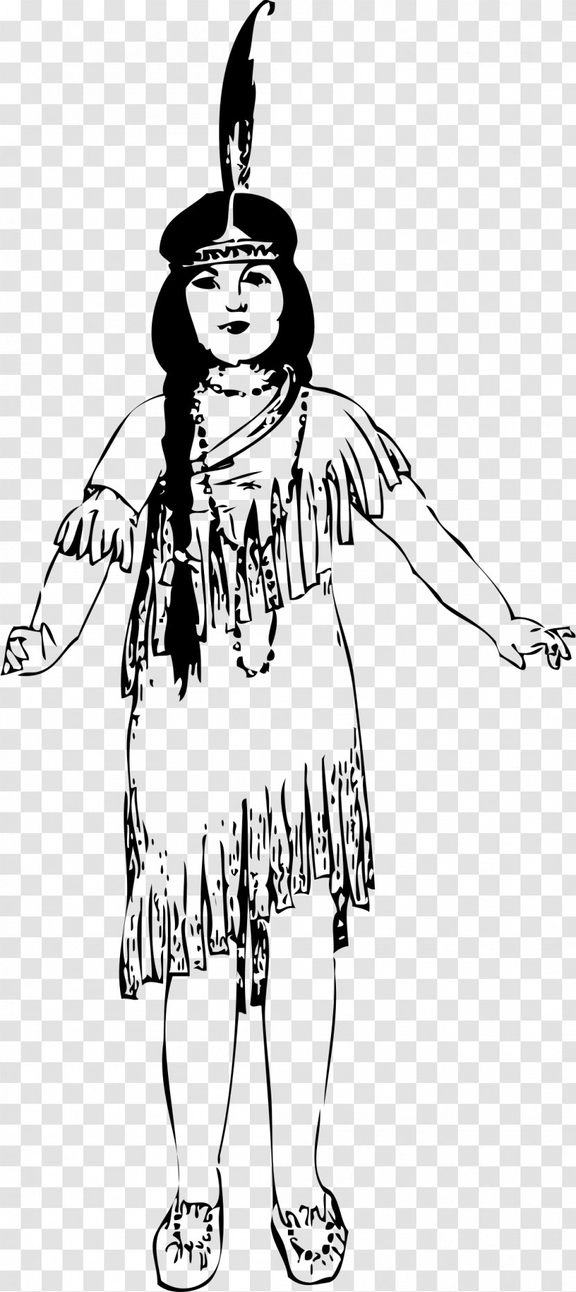 Native Americans In The United States Clip Art - Drawing - Indians Transparent PNG