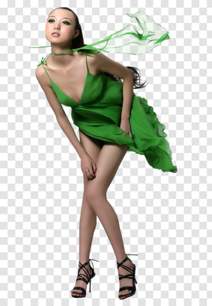 Green Woman Color Dress Turquoise - Heart - Femmes Transparent PNG
