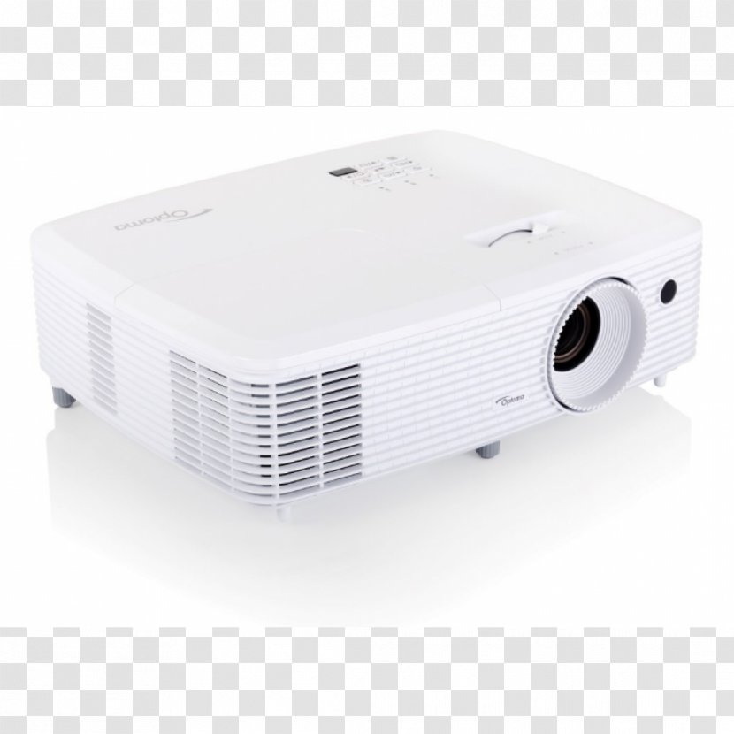 Multimedia Projectors Optoma HD27 Corporation Home Theater Systems - Digital Light Processing - Projector Transparent PNG