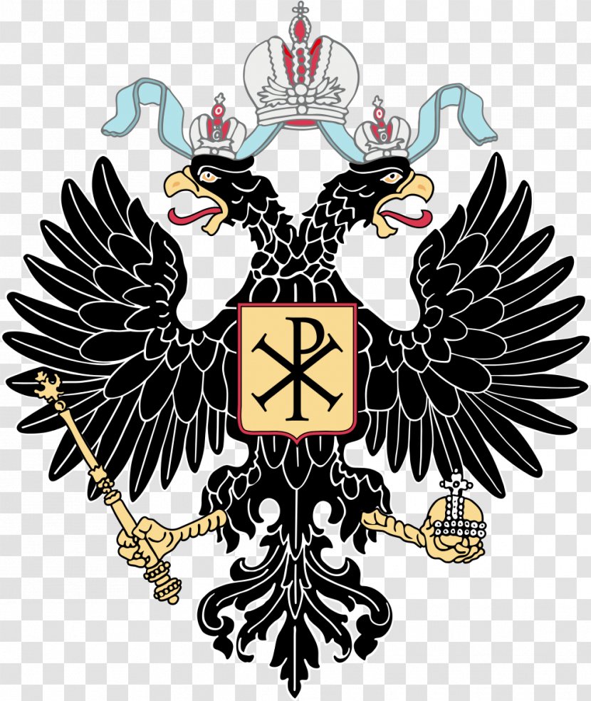 Coat Of Arms The Russian Empire Double-headed Eagle - Logo Transparent PNG