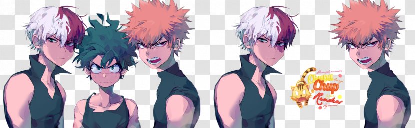 Katsuki Bakugou Ochako Uraraka Shouto Todoroki My Hero Academia Desktop Wallpaper - Frame Transparent PNG