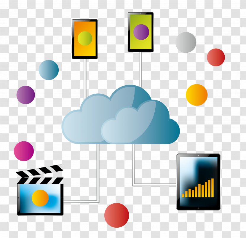 Cloud Computing CloudShare Icon - Internet - Vector Share Transparent PNG
