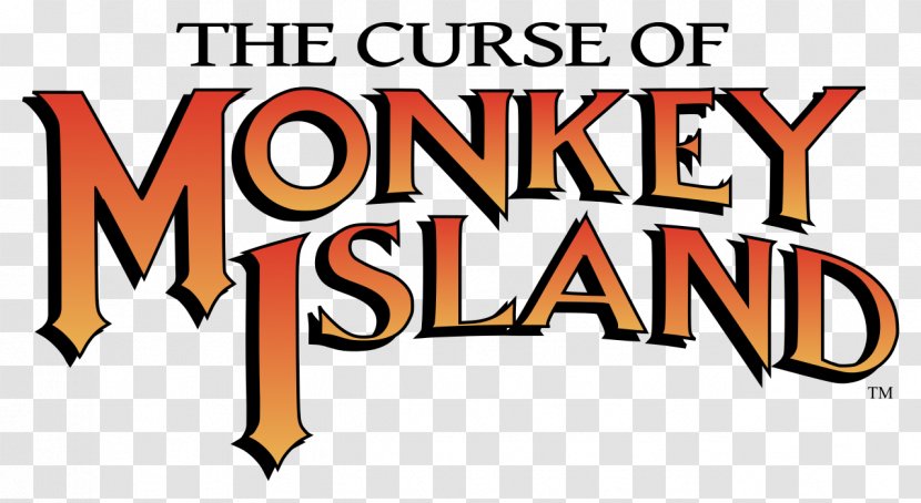 The Curse Of Monkey Island Logo Clip Art Brand Font - Area Transparent PNG