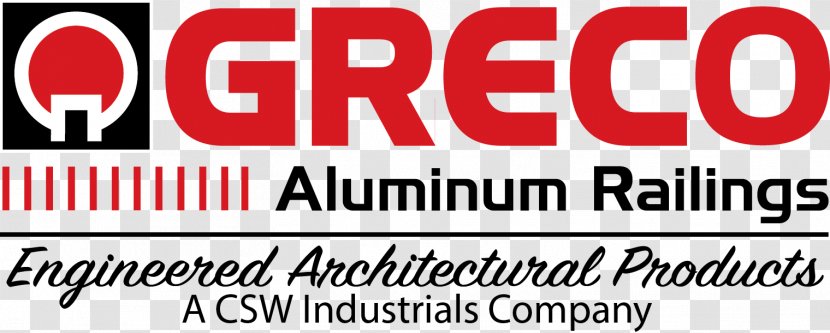 Greco Aluminum Railings Ltd. Guard Rail Handrail Tampa Logo - Grego Transparent PNG