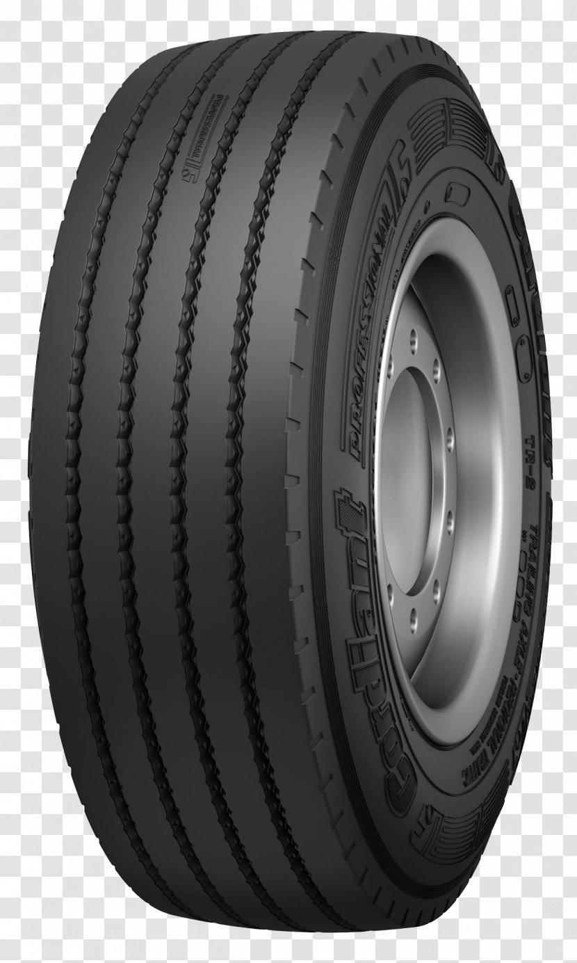 Cordiant Tire Semi-trailer Truck - Siping Transparent PNG