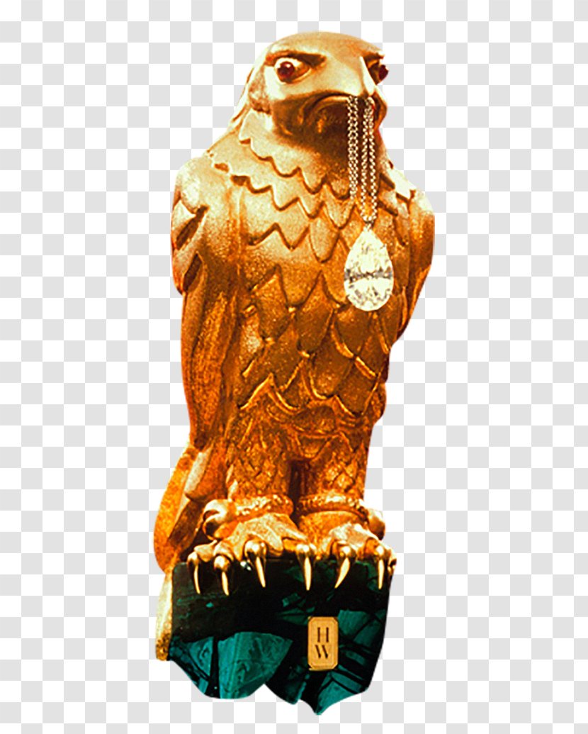 Bird Of Prey Sculpture Falcon Statue - Film - Oscar Transparent PNG