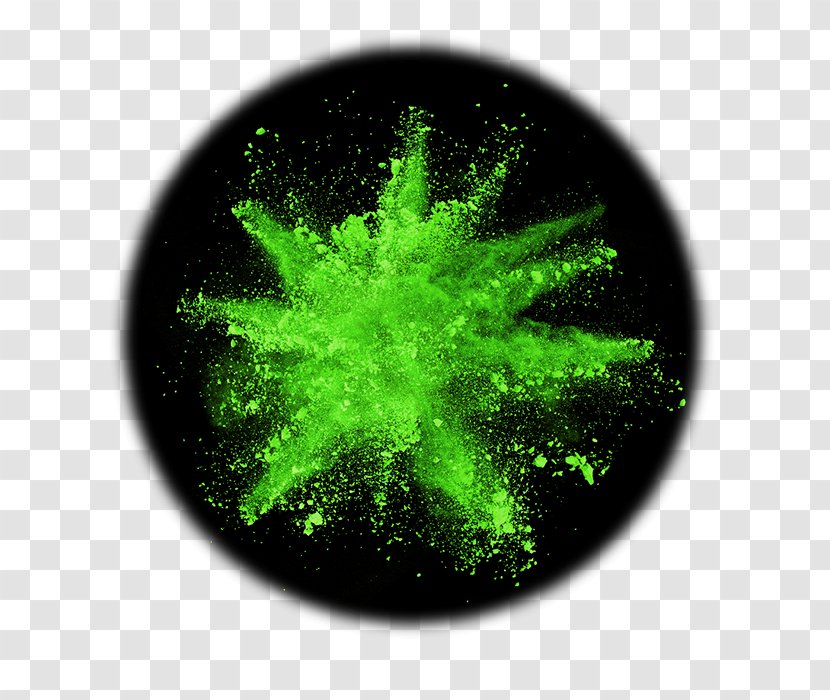 Green Dust Explosion Business Color - Royaltyfree Transparent PNG