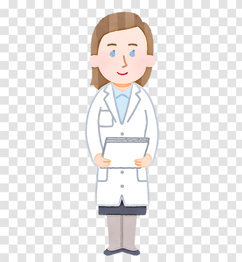 Cartoon Health Care Provider Physician Nurse Uniform Transparent PNG