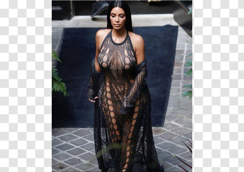 Paris Fashion Week Dress Model Kim Kardashian - Trunk Transparent PNG