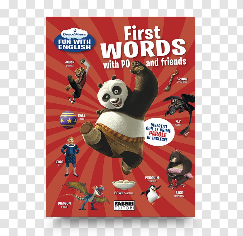 DreamWorks Animation First Words With PO And Friends. Dreamworks Fun English Shrek Film Series - The Croods Transparent PNG