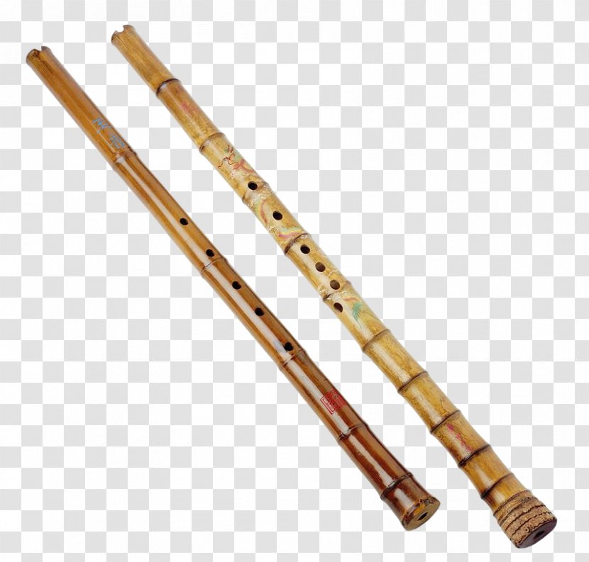 Bansuri Bamboo Musical Instruments Flute - Tree - Two Of Transparent PNG