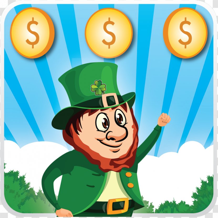 Leprechaun Geometry Jump Dash Computer Saint Patrick's Day Beauty Parlour - Play Transparent PNG