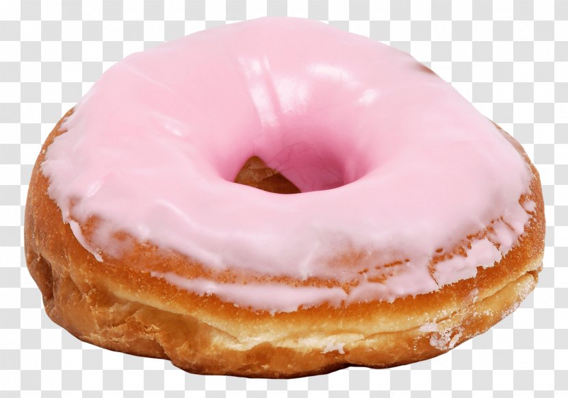Donuts Boston Cream Doughnut Frosting & Icing Dessert - Danish Pastry - Big Transparent PNG