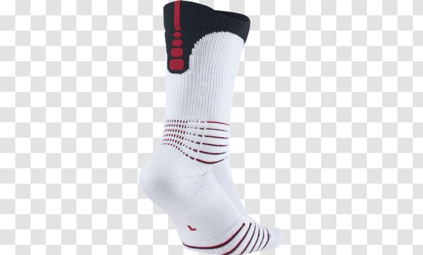 Crew Sock Nike White Shoe - Human Leg Transparent PNG