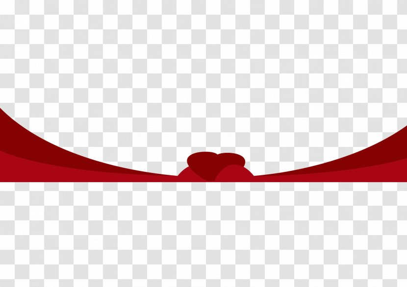 Red Pattern - Ribbon Transparent PNG