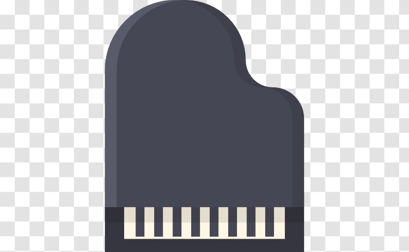 Brand Line Font - Black - Piano Icon Transparent PNG