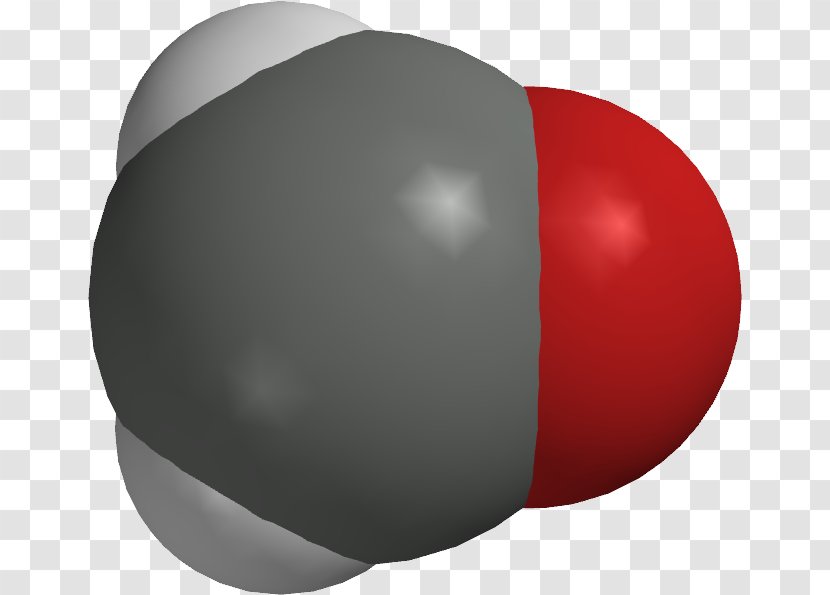 Formaldehyde Space-filling Model Acetaldehyde Carbonyl Group - Heart - Cartoon Transparent PNG