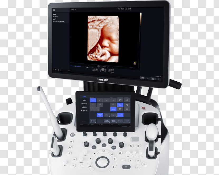 Ultrasonography Samsung Medison Ultrasound System - Display Device Transparent PNG