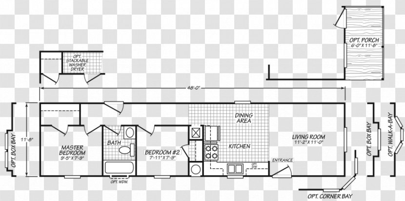 Manufactured Housing Product Factory Mobile Home Floor Plan - Elevation - Clinic Closed Labor Day Transparent PNG