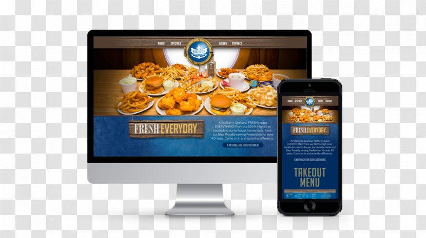 William's Seafood Restaurant Graphic Design Web - Advertising Transparent PNG