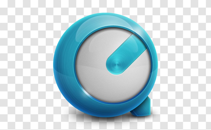Aqua Turquoise Circle - Vlc Media Player - QuickTime Transparent PNG