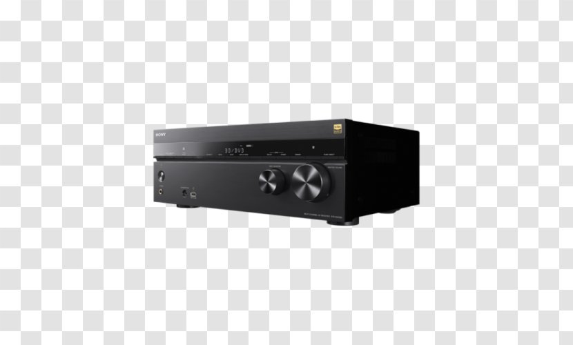 AV Receiver Sony Corporation Home Theater Systems Dolby Atmos STR-DN1080 - Stereo Amplifier Transparent PNG