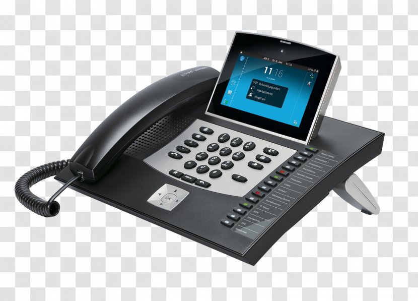 Auerswald COMfortel 2600 IP Business Telephone System Transparent PNG