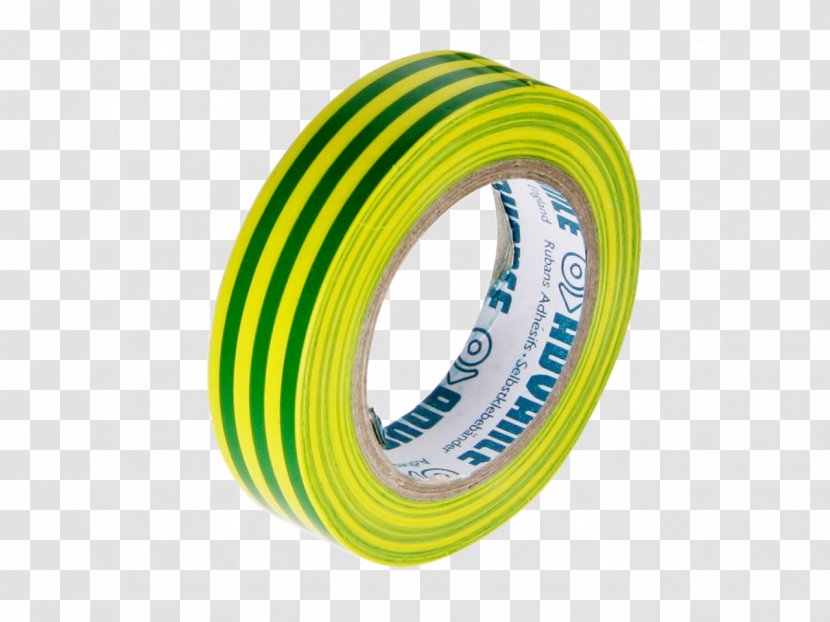 Adhesive Tape Electrical Yellow Polyvinyl Chloride Cable - Power Transparent PNG