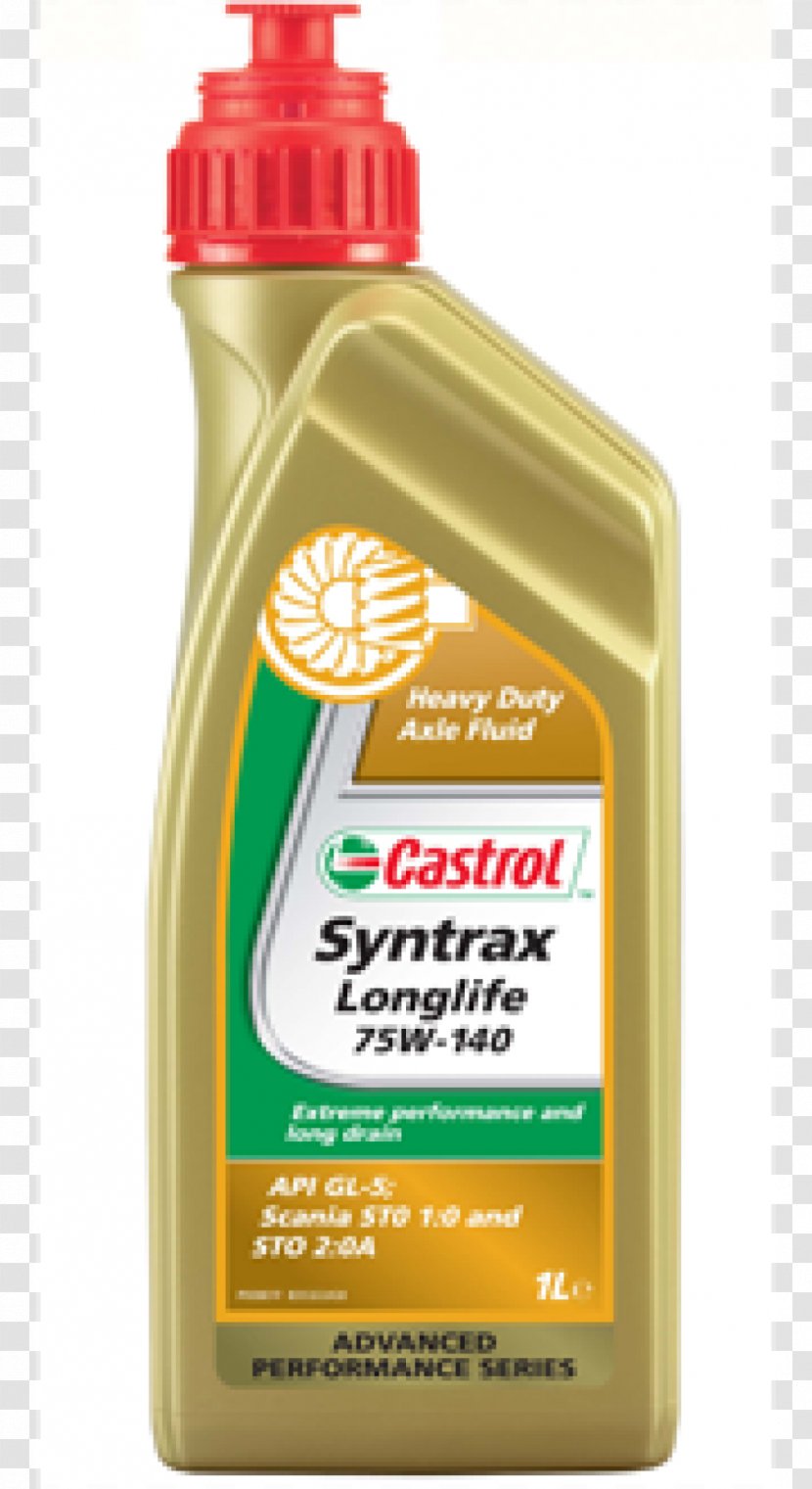 Gear Oil Car Castrol Differential Synthetic Transparent PNG