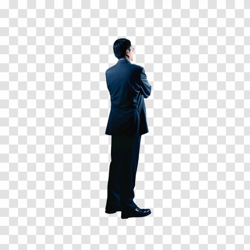 Businessperson - Standing - Business People Back Transparent PNG
